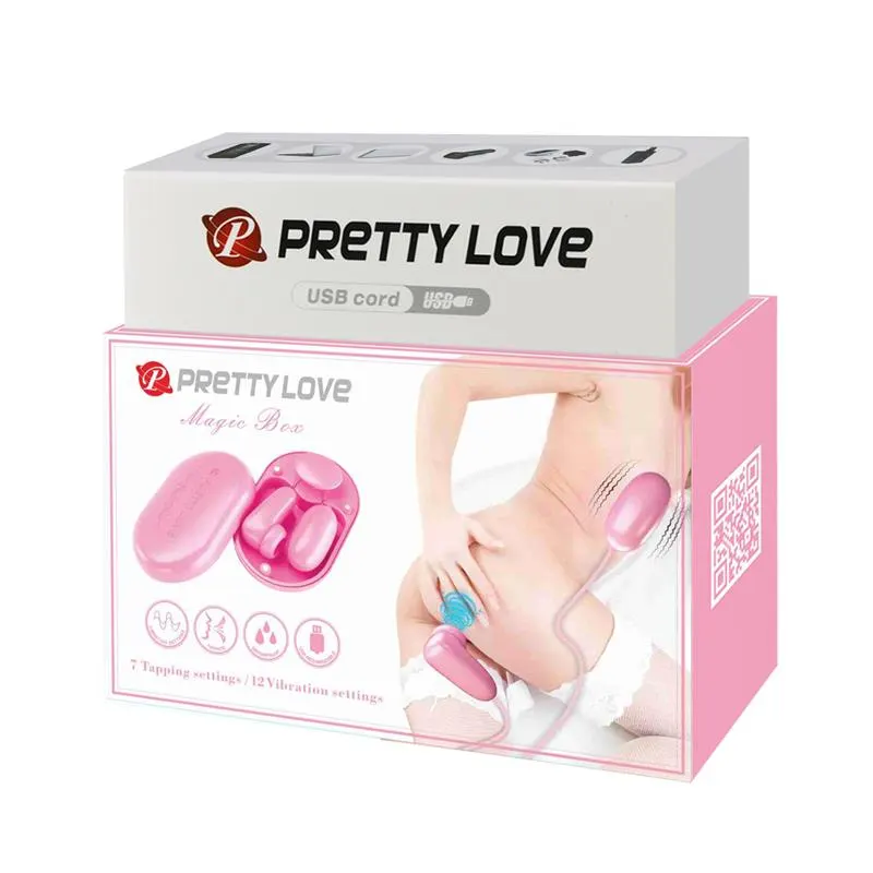 Magic Box Huevo Vibrador y Estimulador con Tapping · PRETTYLOVE · Estimuladores de Clítoris — Foto 9