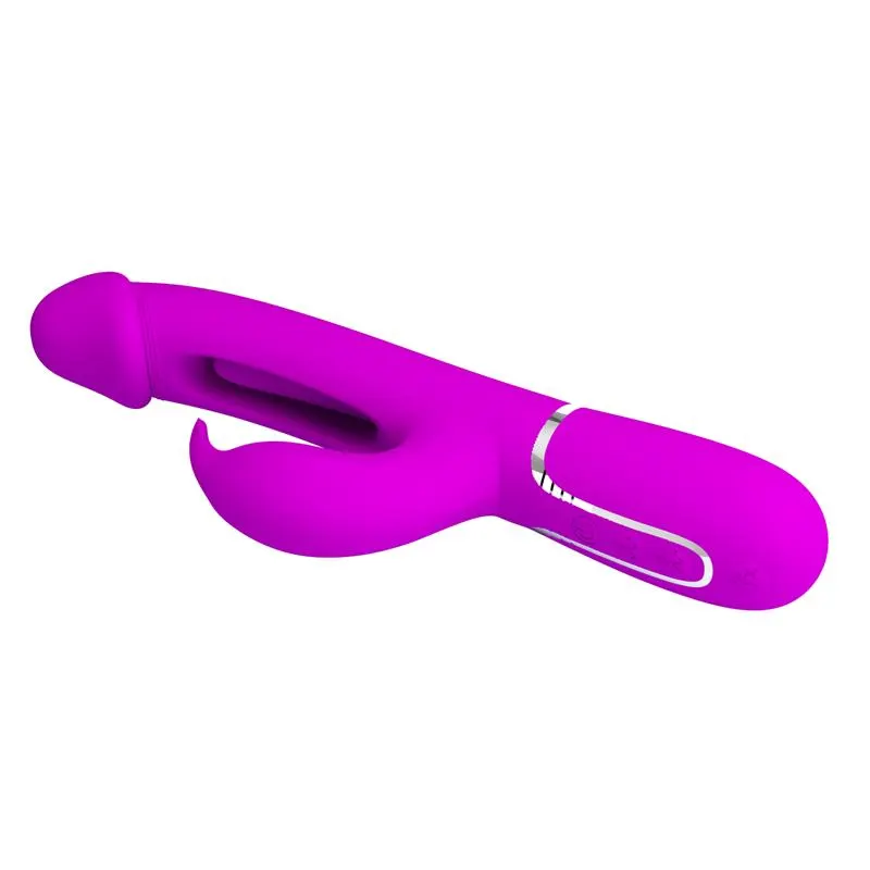 Vibrador con Lengua Kampas Rosa · PRETTYLOVE · Vibradores — Foto 7