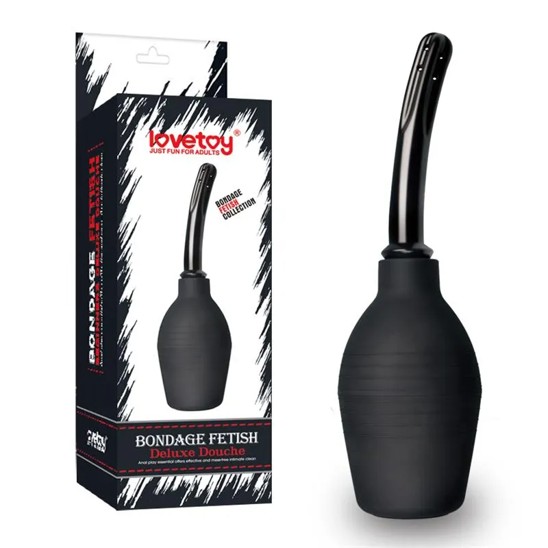 Ducha Anal Deluxe Negro · LOVETOY · Cuidado Íntimo y Masaje — Foto 4