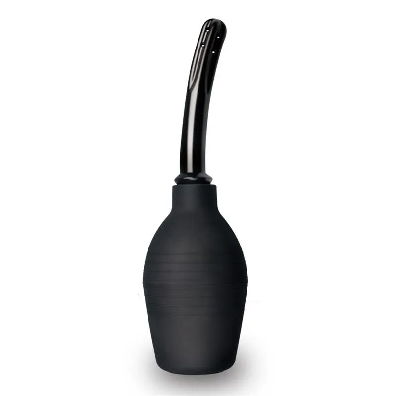 Ducha Anal Deluxe Negro · LOVETOY · Cuidado Íntimo y Masaje