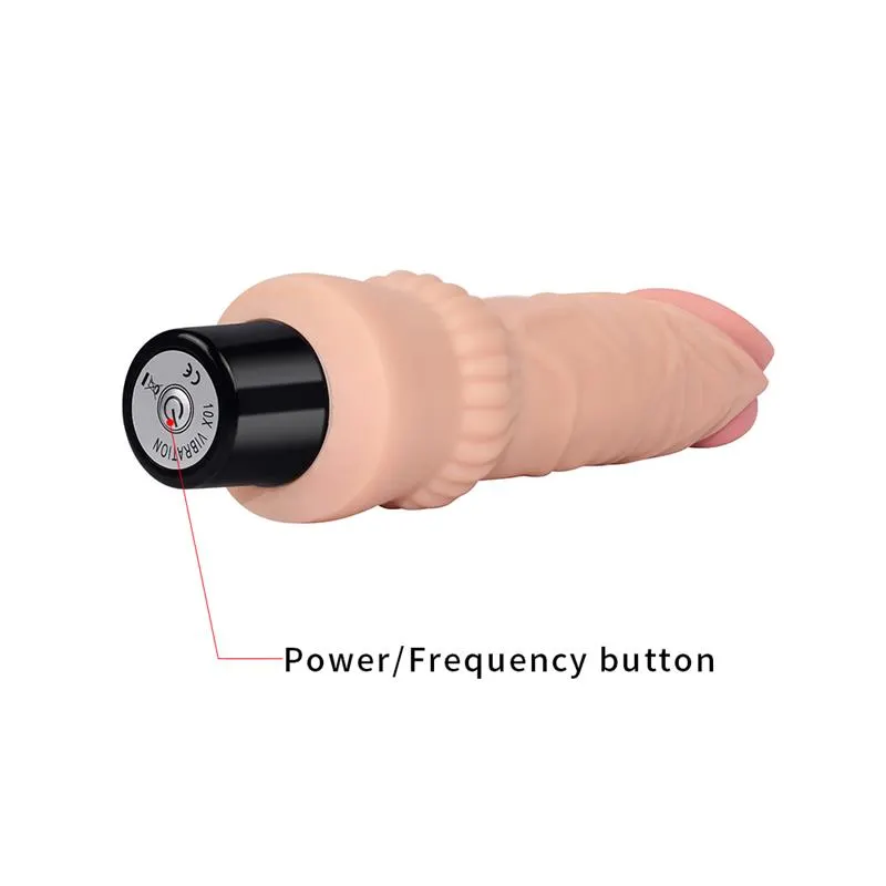 Vibrador Real Softee 7.8 Natural · LOVETOY · Vibradores — Foto 6