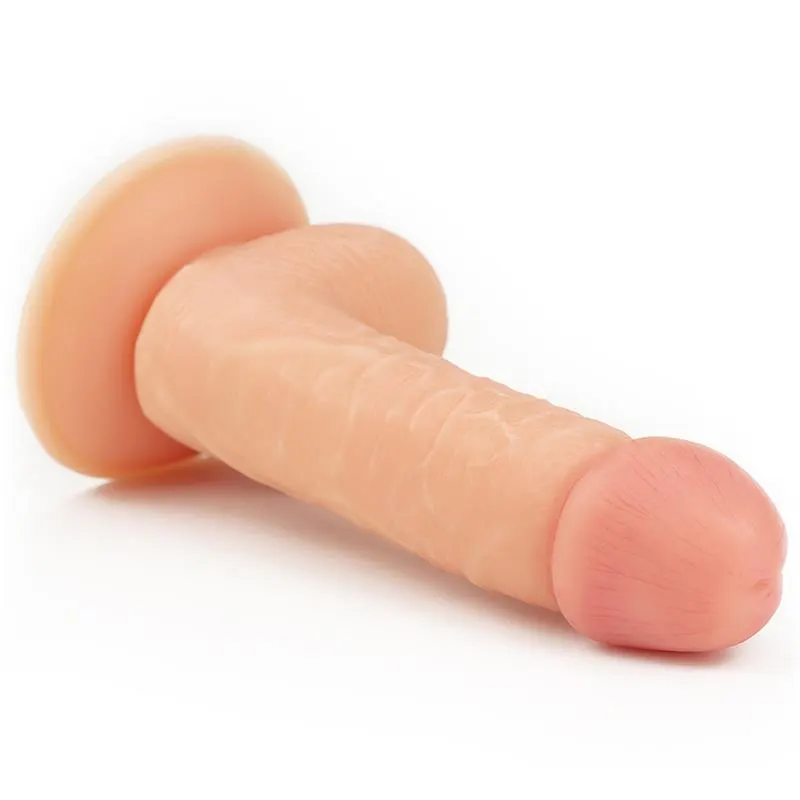 Dildo The Ultra Soft Dude 8 Natural · LOVETOY · Dildos — photo 2