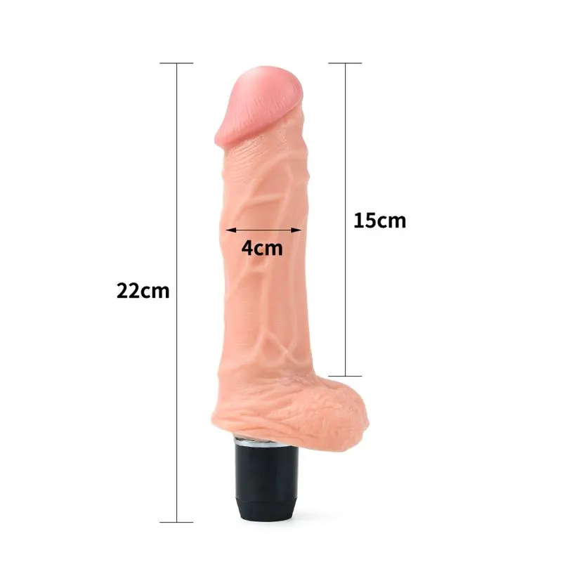 Dildo Flexi 9 con Vibración Natural · LOVETOY · Dildos — photo 5