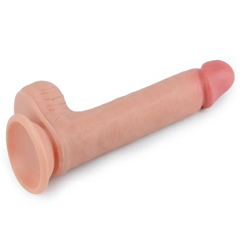 Dildo Nature 8 Silicona Líquida Natural · LOVETOY · Dildos — Foto 3