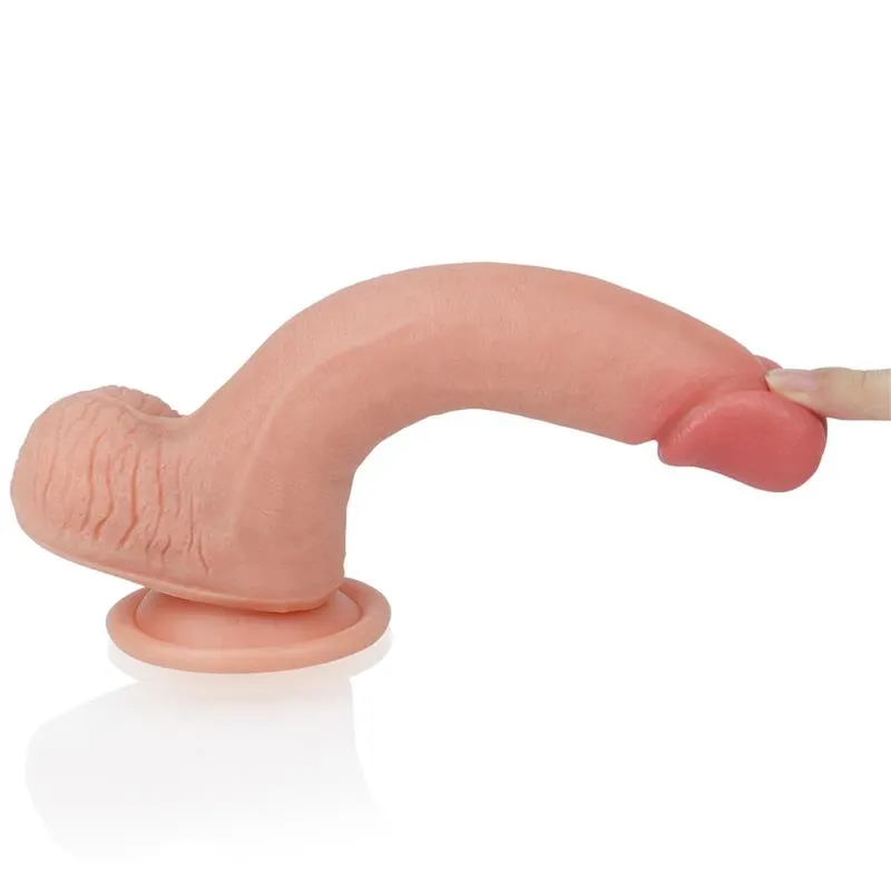 Dildo Nature 8 Silicona Líquida Natural · LOVETOY · Dildos — Foto 4