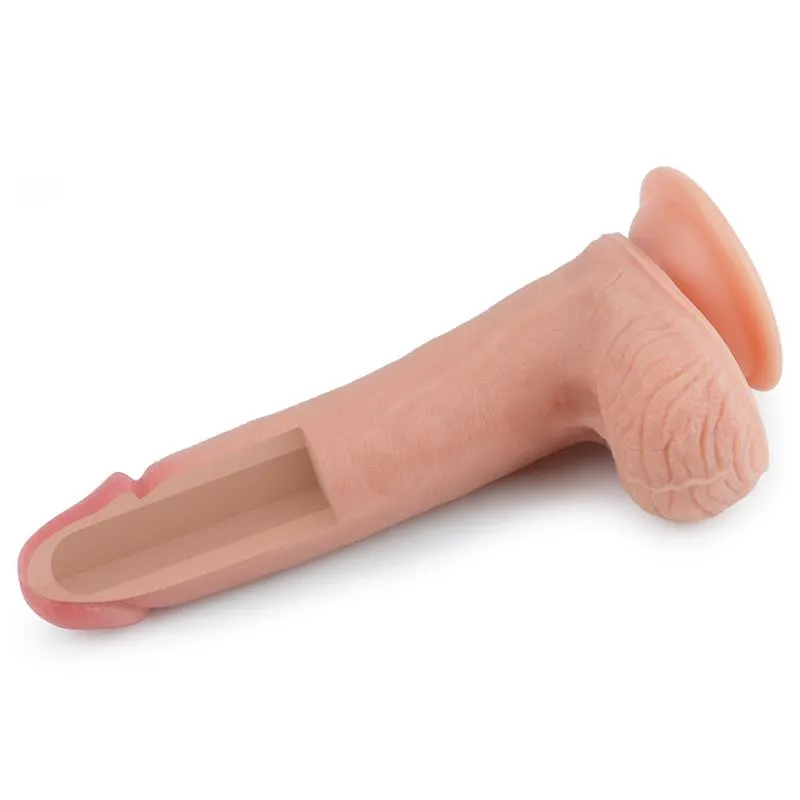 Dildo Nature 8 Silicona Líquida Natural · LOVETOY · Dildos — Foto 6
