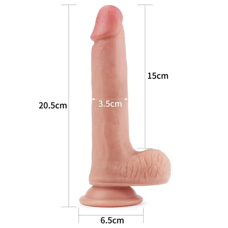 Dildo Nature 8 Silicona Líquida Natural · LOVETOY · Dildos — Foto 8