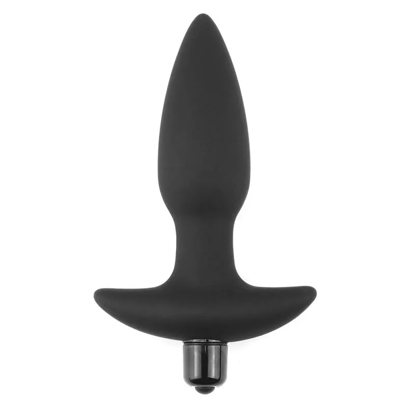 Plug Anal Fantasy Plug con Vibración Negro · LOVETOY · Anal