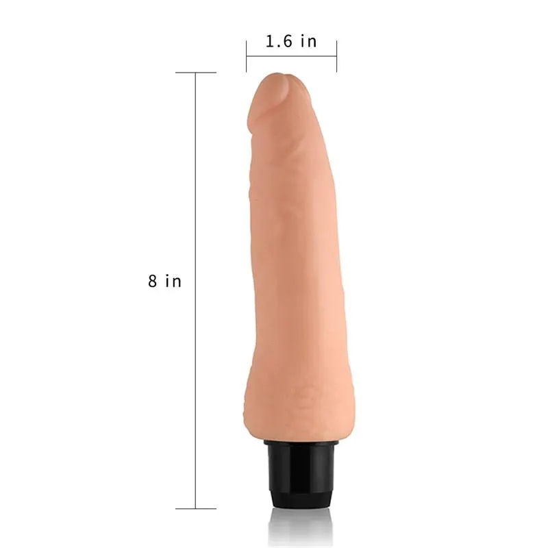 Vibrador Real Feel 8 Natural · LOVETOY · LOVETOY · Vibradores — Foto 6