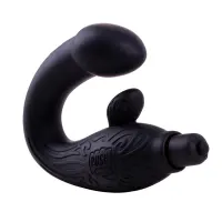 Masajeador Prostático Silicona Negro · CHISA · Anal