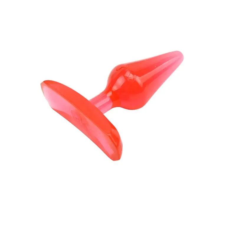 Plug Anal Gun Drops Rojo 6,6 x 2,4cm · CHISA · Anal — Foto 3