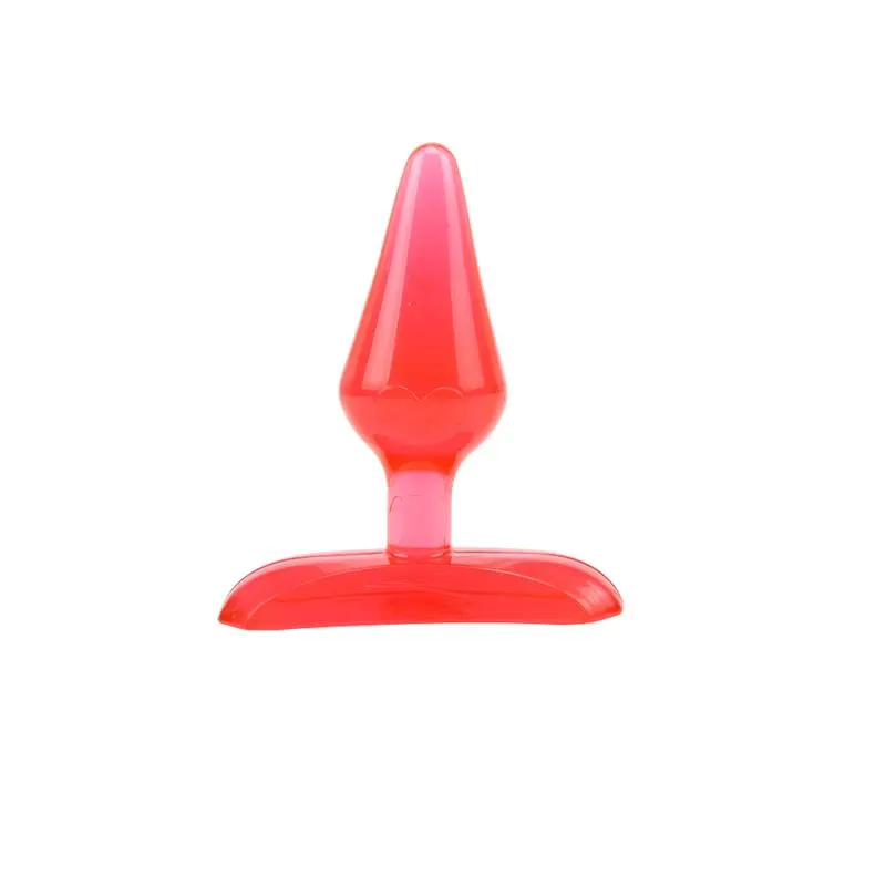 Plug Anal Gun Drops Rojo 6,6 x 2,4cm · CHISA · Anal