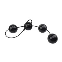 Bolas Vaginales y Anales 65 x 6 cm Negro · CHISA · Anal