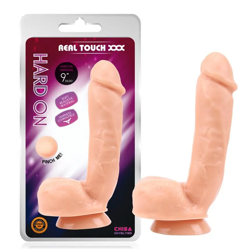Dildo Hard On T-Skin 22 x 4.8 cm Natural · CHISA · Dildos — Foto 2