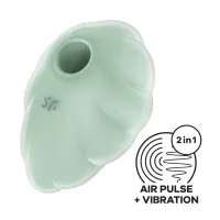 Cloud Dancer Succionador y Vibrador Menta · SATISFYER · Estimuladores de Clítoris