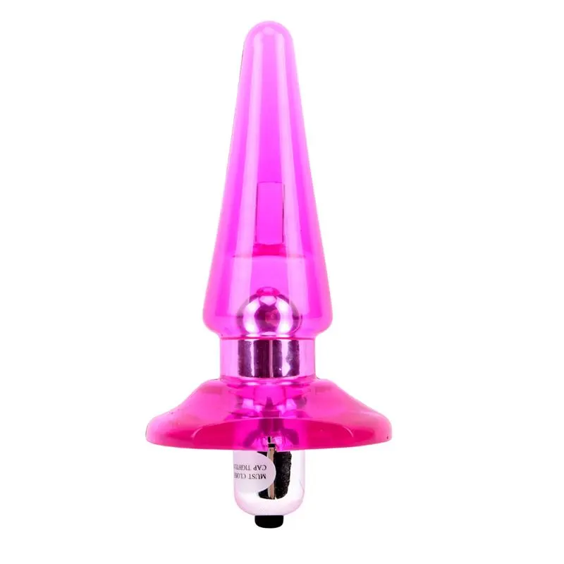 Plug Anal con Vibracion Nicoles 2.5 x 3.2 cm Rosa · CHISA · Anal — Foto 2