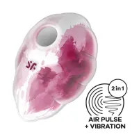 Cloud Dancer Succionador y Vibrador Red Print · SATISFYER · Estimuladores de Clítoris