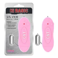 Bala Vibradora 4.1 x 1 cm Rosa · CHISA · Huevos y Balas Vibradoras