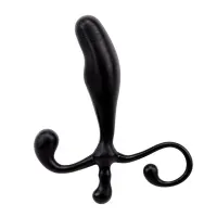 Estimulador Prostatico 12.5 x 2.5 cm Negro · CHISA · Anal