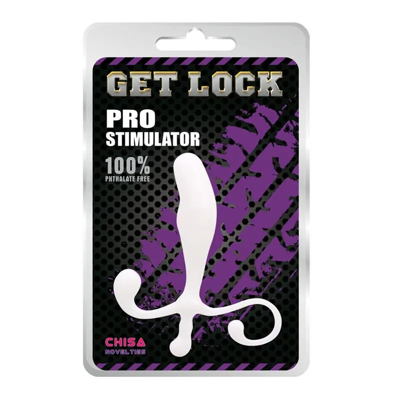 Estimulador Prostatico 12.5 x 2.5 cm Blanco · CHISA · Anal — photo 2