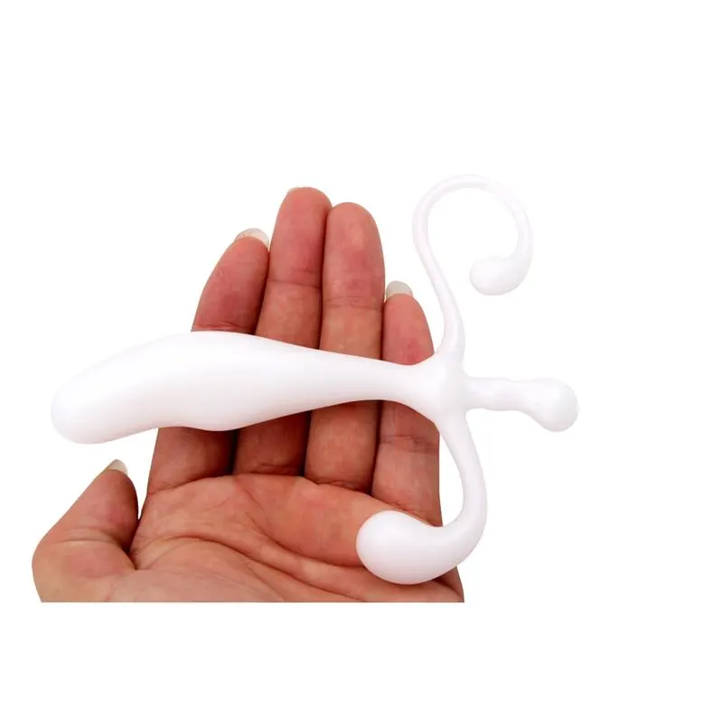 Estimulador Prostatico 12.5 x 2.5 cm Blanco · CHISA · Anal — photo 4