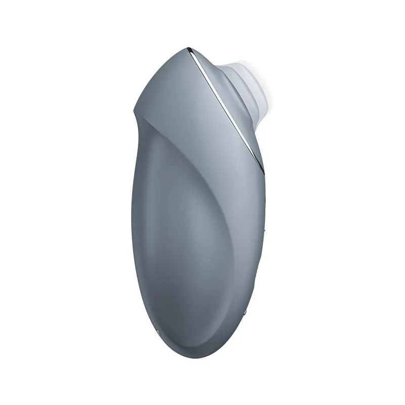 Tap and Climax 1 Vibrador y Tapping Gris · SATISFYER · Estimuladores de Clítoris — Foto 2