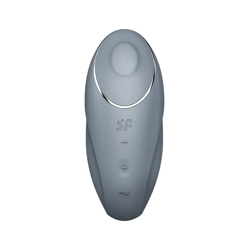 Tap and Climax 1 Vibrador y Tapping Gris · SATISFYER · Estimuladores de Clítoris — Foto 3