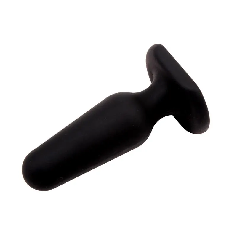 Plug Anal Silicona 7.5 x 2.5 cm Negro · CHISA · Anal — Foto 4