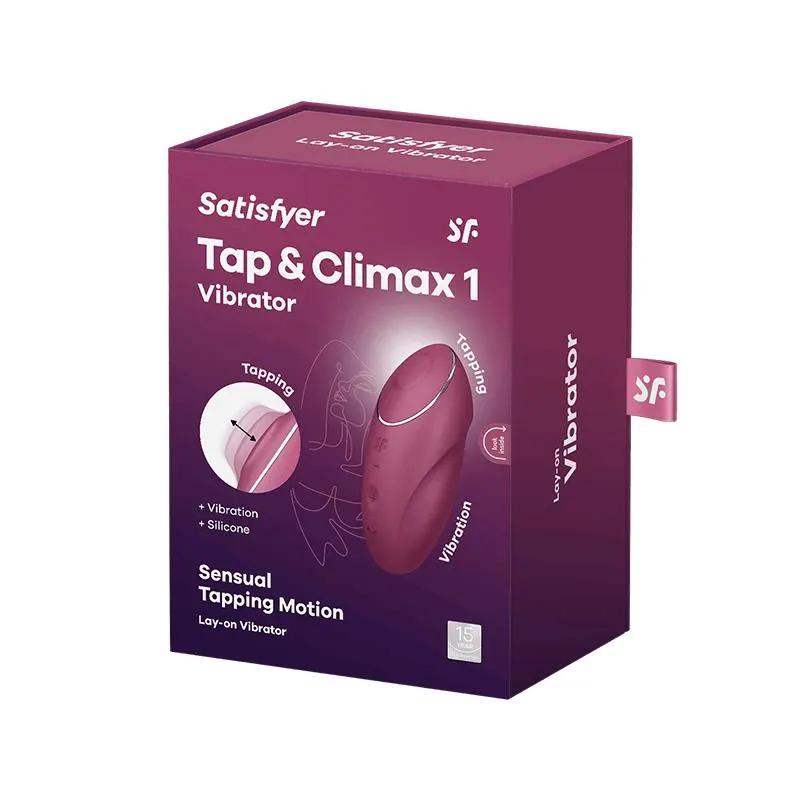 Tap and Climax 1 Vibrador y Tapping Rojo · SATISFYER · Estimuladores de Clítoris — photo 7