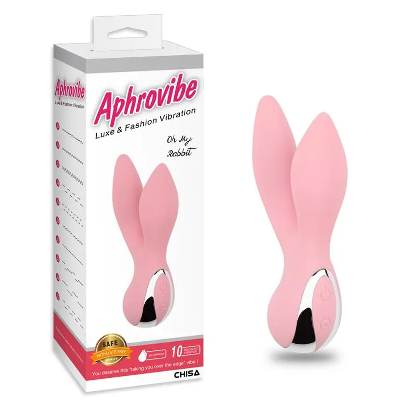 Estimulador Oh My Rabbit Silicona Rosa · CHISA · Estimuladores de Clítoris — Foto 2