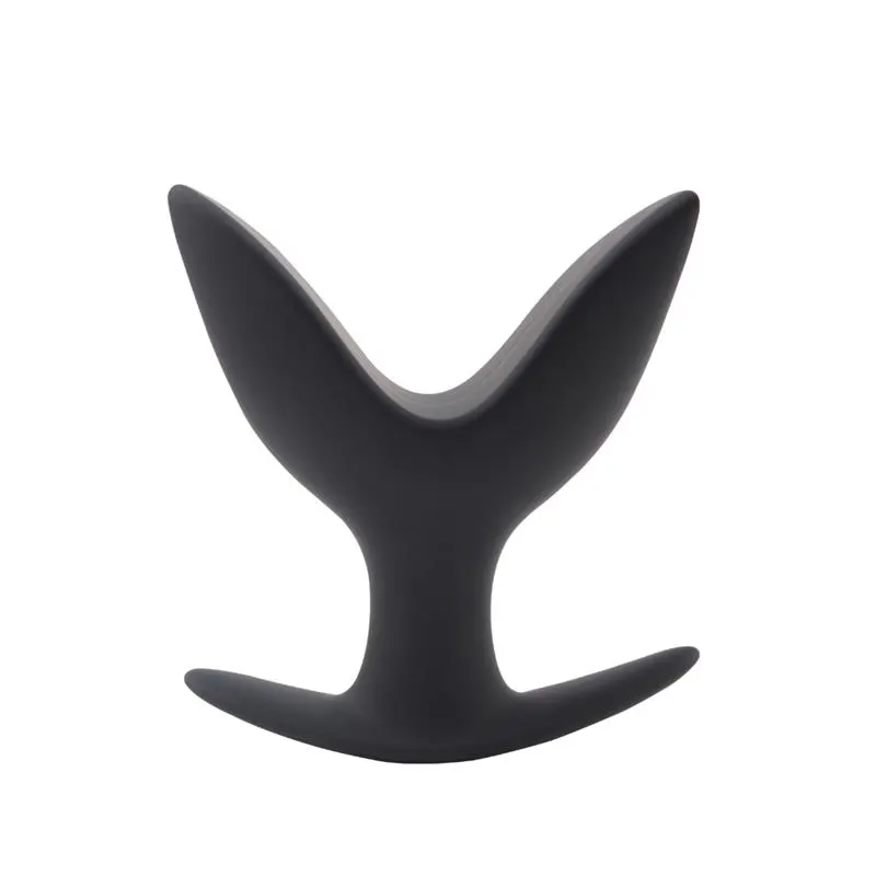 Kit 3 Plug Gaping Anchor Silicona Negro · CHISA · Anal — photo 2