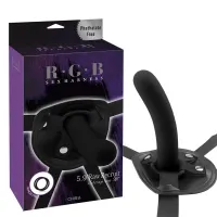 Arnés con Dildo Raw Recruit Talla M Negro · CHISA · Dildos