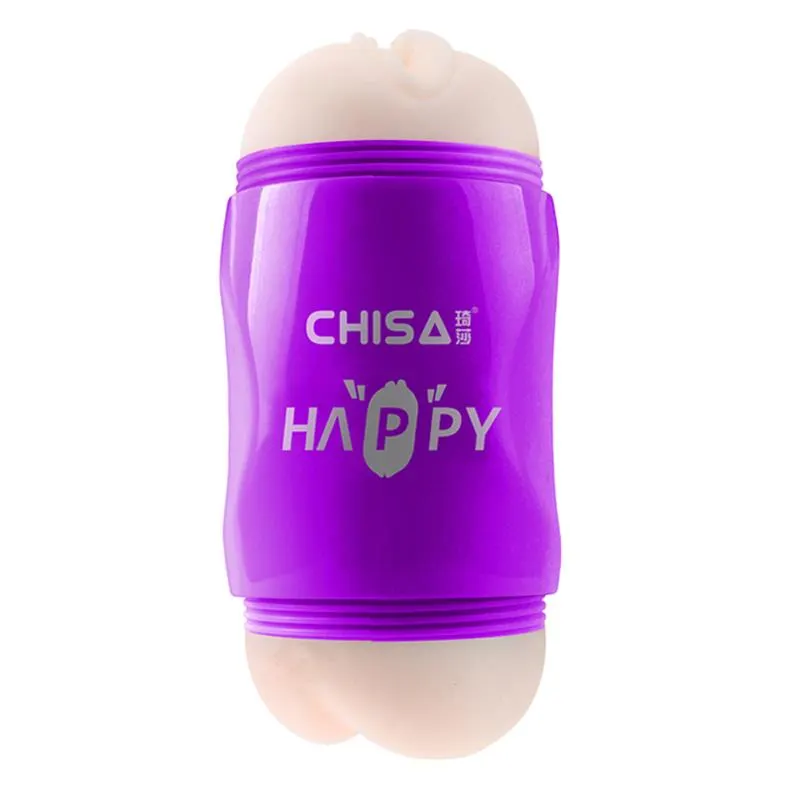 Masturbador Happy Cup Vagina y Ano T-Skin · CHISA · Masturbadores Él