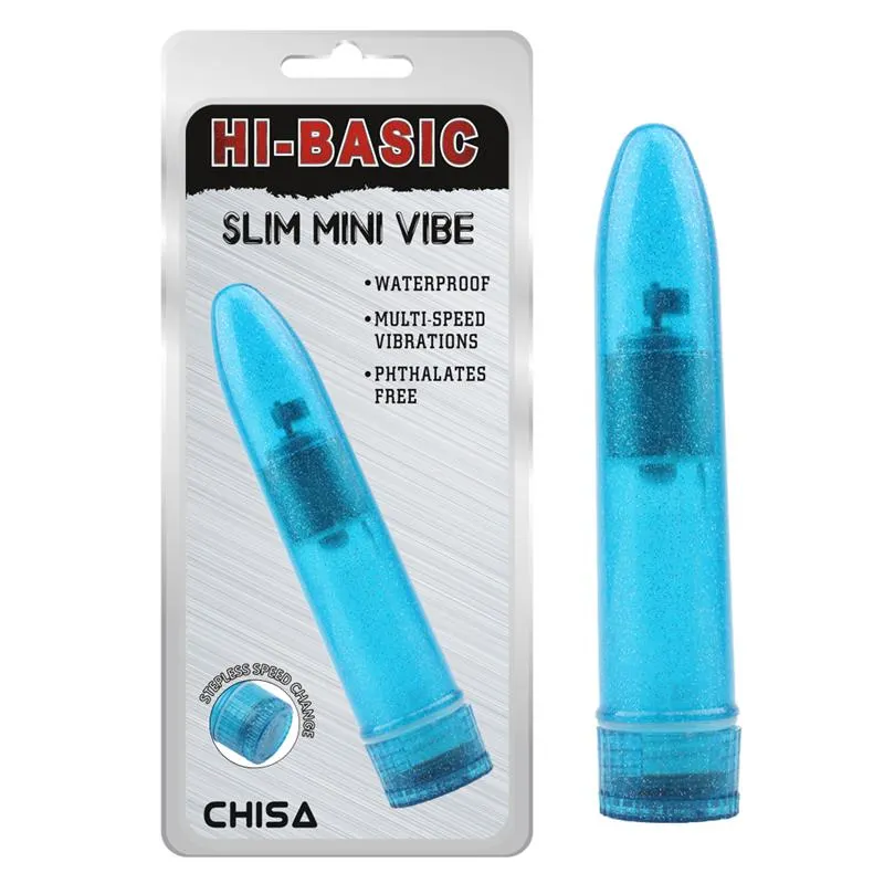 Vibrador Slim Mini Azul · CHISA · Vibradores — Foto 2