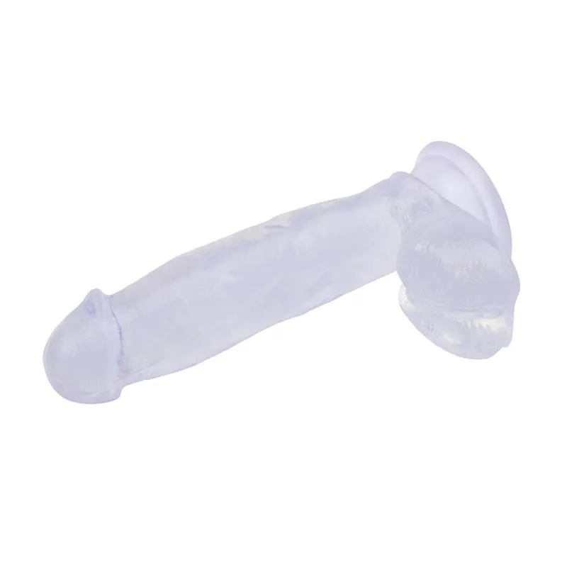 Dildo Hi-Rubber 7 Transparente · CHISA · Dildos — photo 3