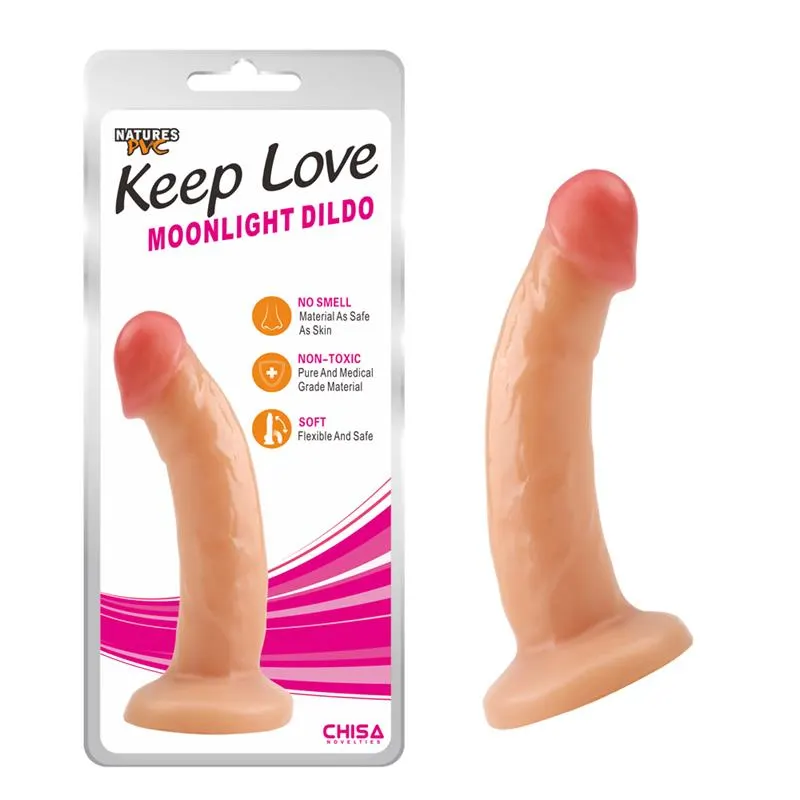 Dildo Moonlight 18.5 x 3.7 cm Natural · CHISA · Dildos — Foto 2