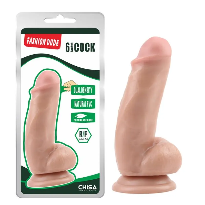 Dildo Dual Density Fashion Dude 6.9 Natural · CHISA · Dildos — Foto 2
