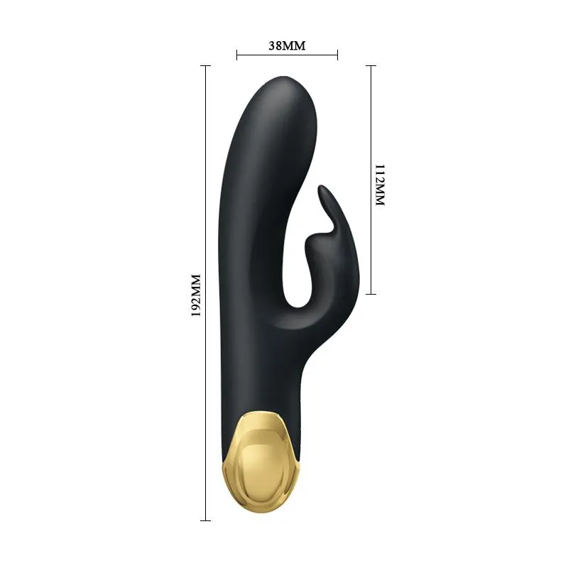 Vibrador Double Pleasure 19.2 cm · PRETTYLOVE · Vibradores — Foto 3