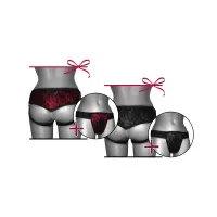 Arnés de Luxe Con Espalda Negro S - XL · JOYDIVISION · Accesorios y Sets
