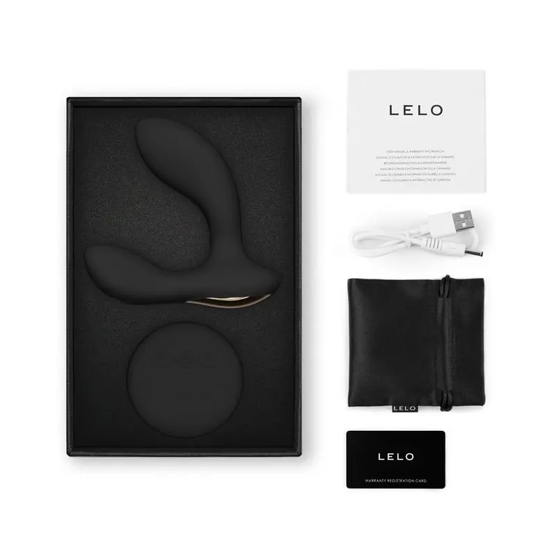 Hugo 2 Masajeador Prostático con Control Remoto Negro · LELO · Anal — Foto 4