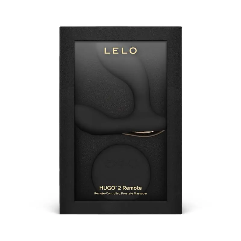 Hugo 2 Masajeador Prostático con Control Remoto Negro · LELO · Anal — Foto 5