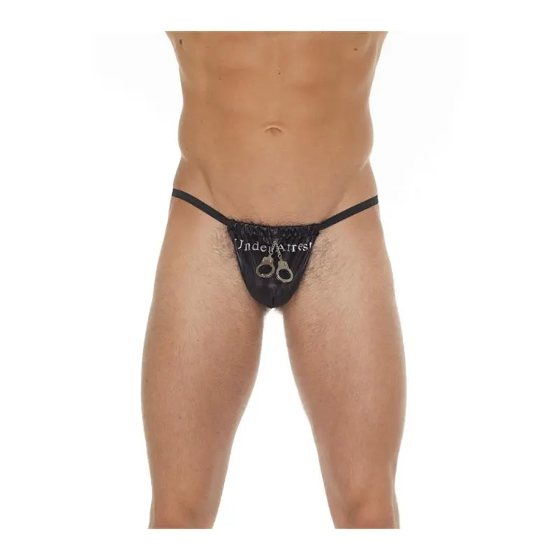 Tanga Under Arrest Talla Única · AMORABLE · Tangas y Braguitas