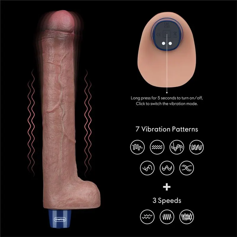 Vibrador Realista 10.5 USB · LOVETOY · Vibradores — Foto 9
