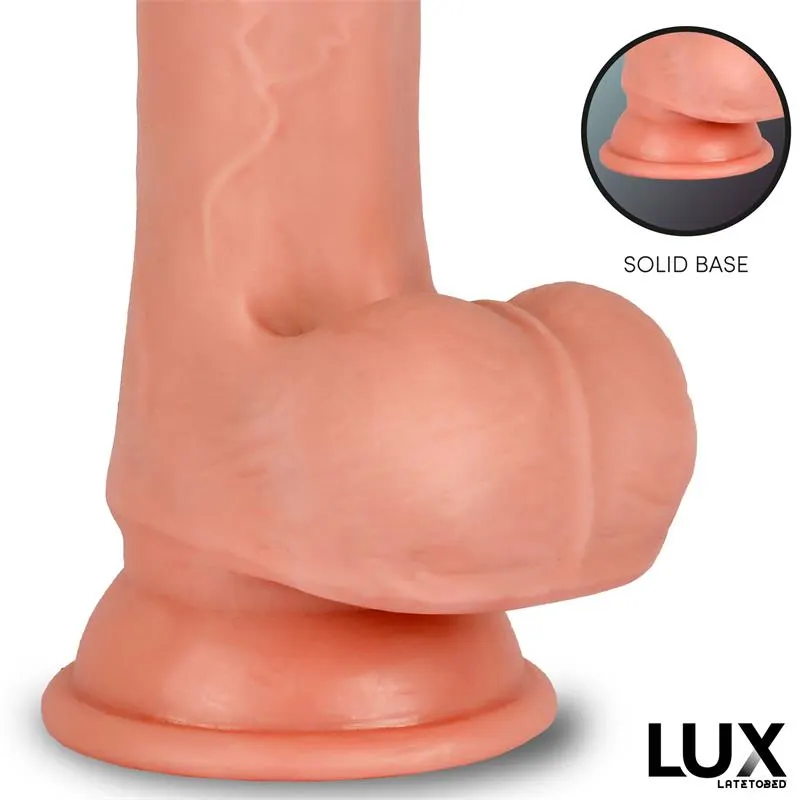 Brant Dildo Triple Densidad con Testículos 7.6 · LUX · Dildos — Foto 4