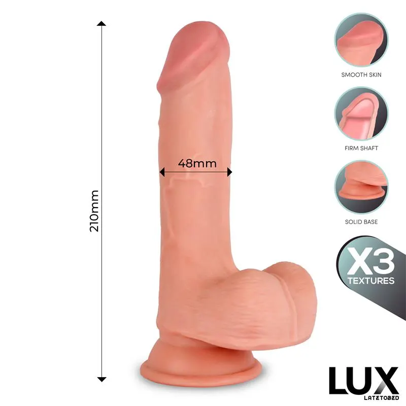 Max Dildo Triple Densidad con Testículos 8.2 · LUX · Dildos — photo 5