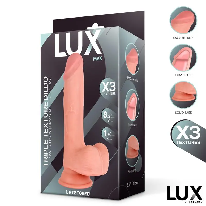 Max Dildo Triple Densidad con Testículos 8.2 · LUX · Dildos — photo 6