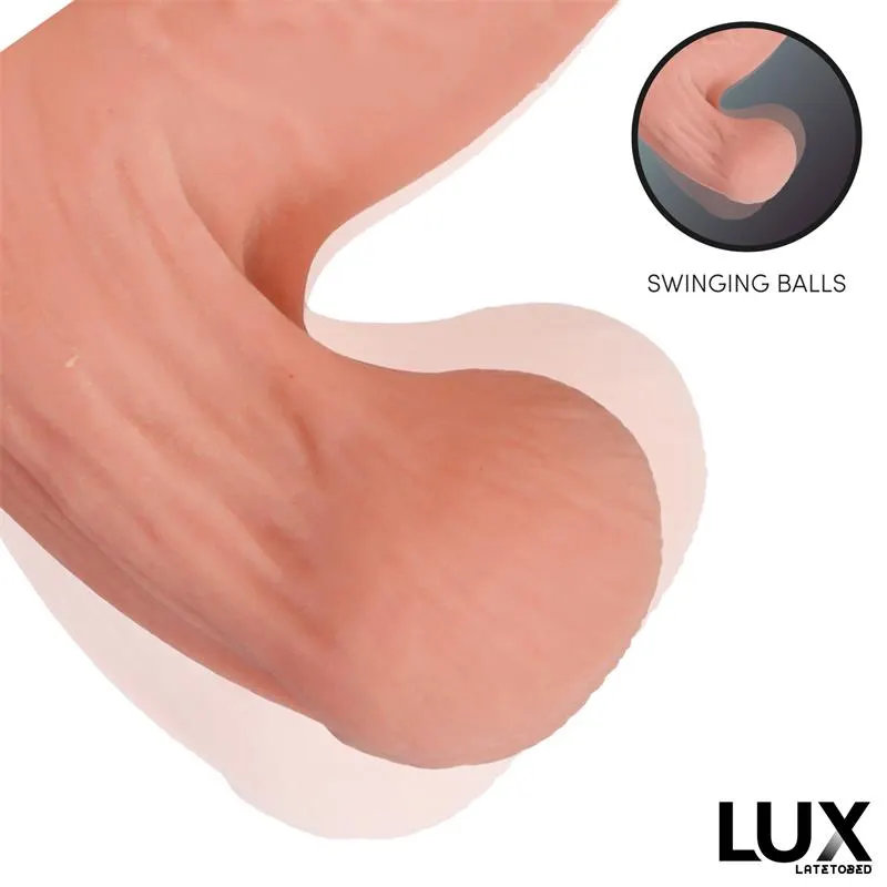 Lars Dildo Triple Densidad con Testículos Oscilantes 7.6 · LUX · Dildos — Foto 2