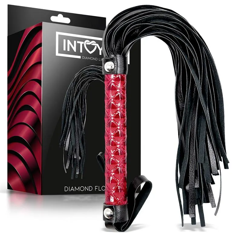 Flogger Diamond Cuero Vegano · DIAMOND LINE · Accesorios y Sets