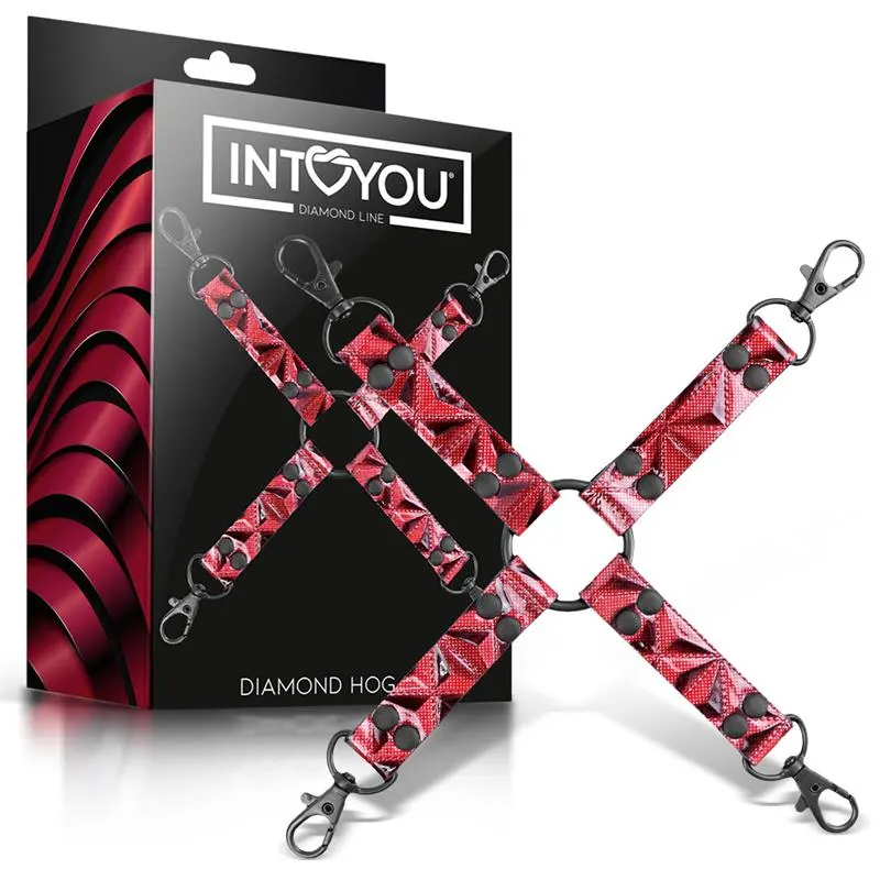 Hog Tie Diamond Cuero Vegano · DIAMOND LINE · Accesorios y Sets