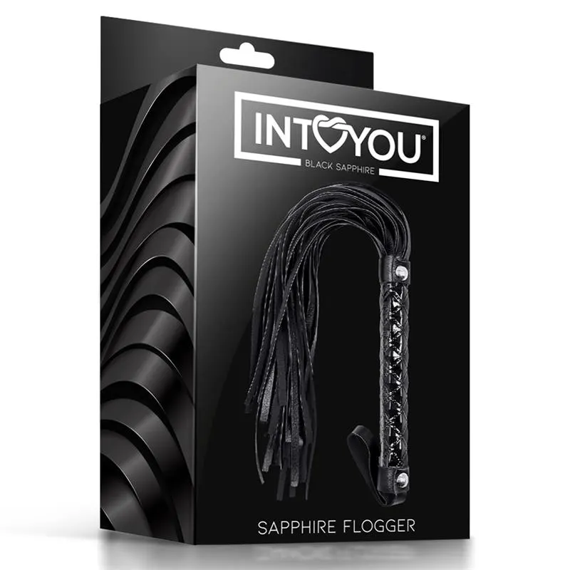 Flogger Sapphire Cuero Vegano · BLACK SAPPHIRE · Accesorios y Sets — Foto 5